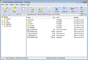 Click to view WinArchiver 2.8 screenshot
