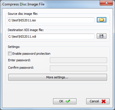 how to compress iso files