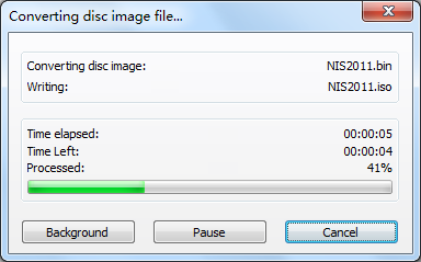 free convert disc image file to iso