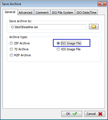 turn .iso zip file into iso file to export into vm