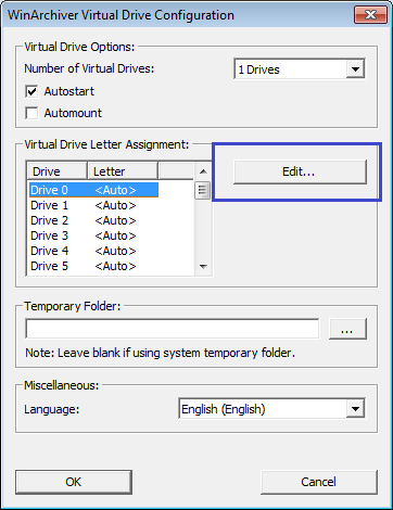 WinArchiver Virtual Drive 5.5 download the last version for android